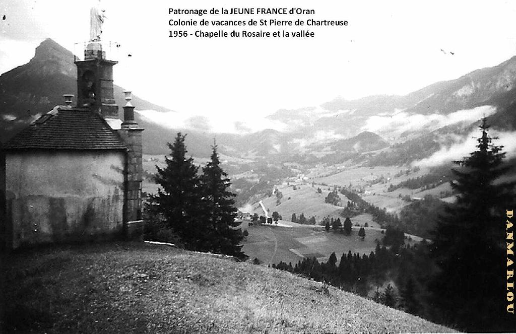 COLO JEUNE FRANCE 1956 chapelle du Rosaire et la vallee.jpg
